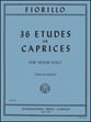 36 ETUDES OR CAPRICES cover